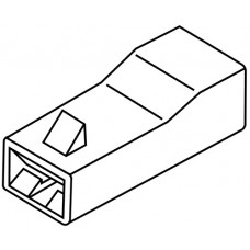 29097 - 1 circuit male housing. (25pcs)